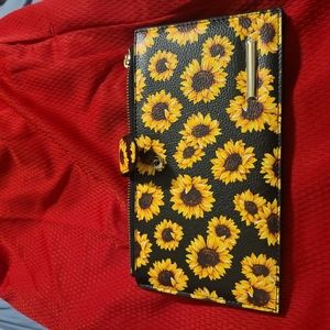 Large sunflower wallet